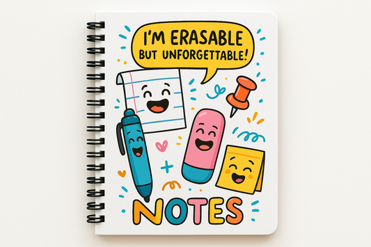 The A5 Reusable Whiteboard Notebook: When Regular Paper Just Isn't Cutting It Anymore