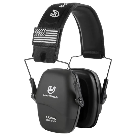 Tactical Headset Ear Protection Shooting Headphones for Hunting Hearing Earmuff Noise Reduction 25Db Earmuffs Silicone