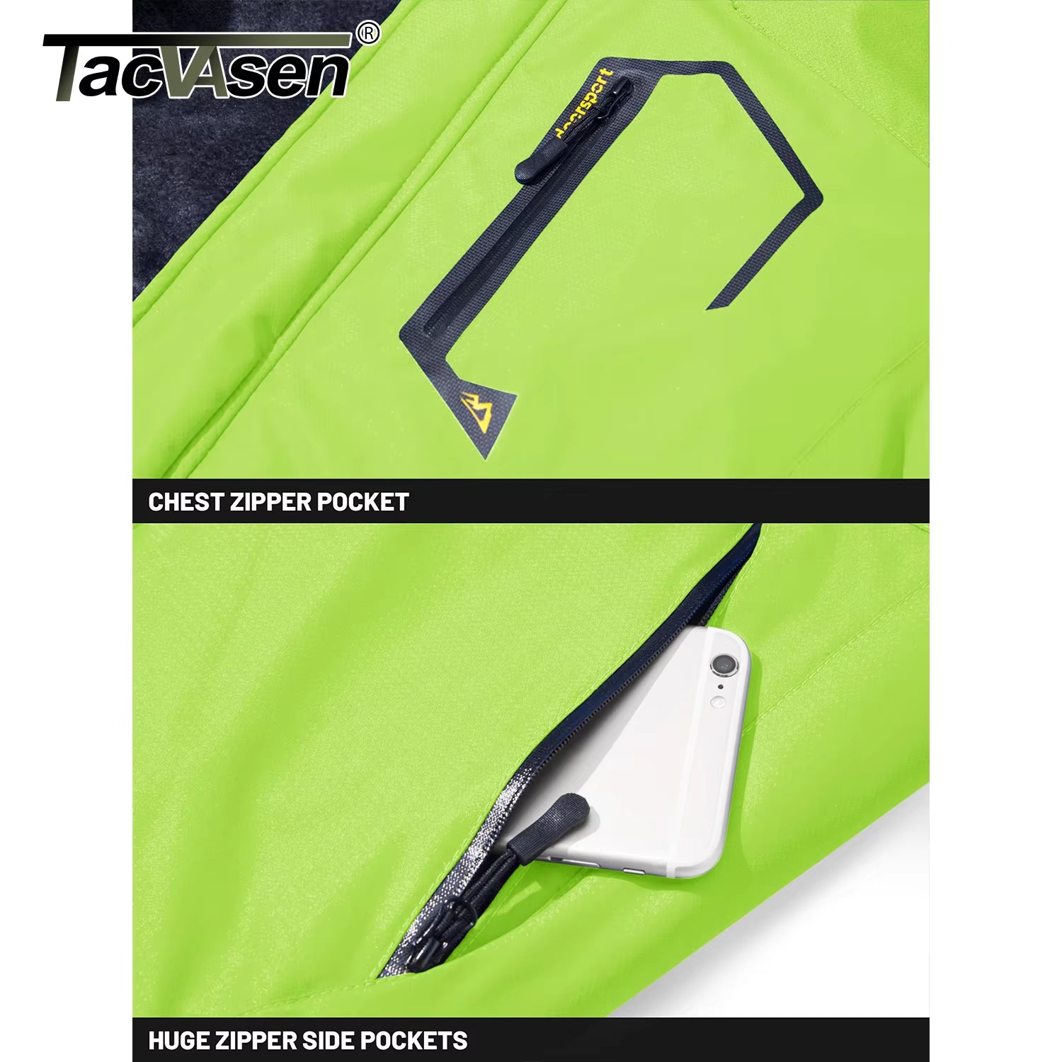 Fleece Lining Mountain Jackets Mens Hiking Jackets Outdoor Removable Hooded Coats Ski Snowboard Parka Winter Outwear