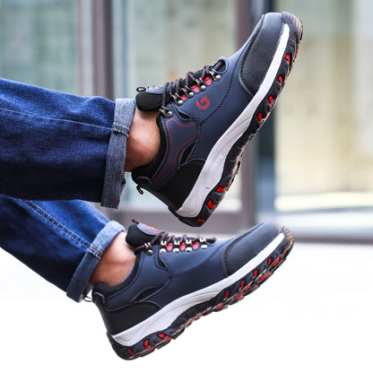 Steel Toe Cap Shoes for Men Protective Shoes Work Boots Puncture Proof Safety Shoes Men Work Shoes Sneakers Construction Shoes