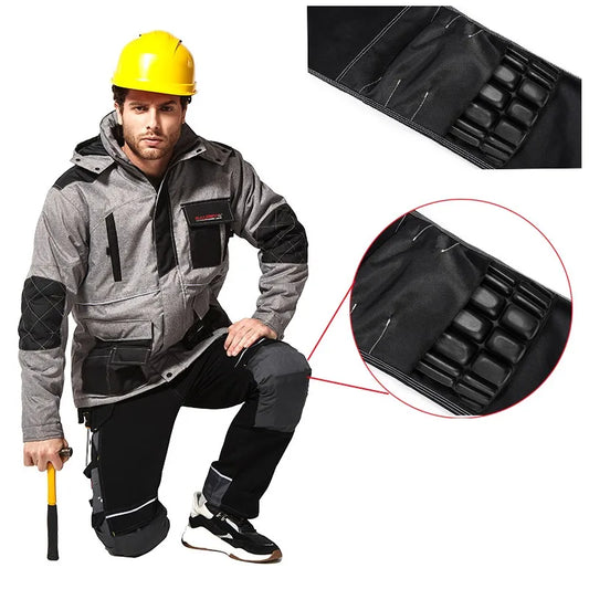 1Pair Workplace Insert Type Knee Pad Crashproof Leg Protection for Working Trouser Eva Comfortable Gardening Construction Site
