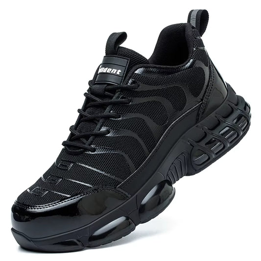 Summer Air Cushion Work Safety Shoes Unisex Breathable Steel Toe Shoes with Anti-Piercing Protection Tactical Boots
