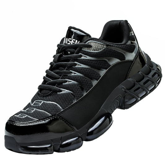 Work Safety Shoes for Men Breathable Anti-Punctur Indestructible Boots Non-Slip Industrial Construction Shoes Male Footwear