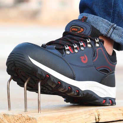 Steel Toe Cap Shoes for Men Protective Shoes Work Boots Puncture Proof Safety Shoes Men Work Shoes Sneakers Construction Shoes