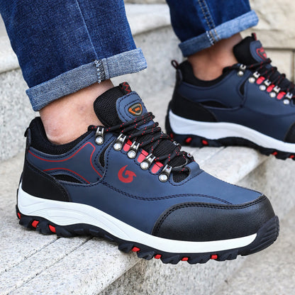 Steel Toe Cap Shoes for Men Protective Shoes Work Boots Puncture Proof Safety Shoes Men Work Shoes Sneakers Construction Shoes