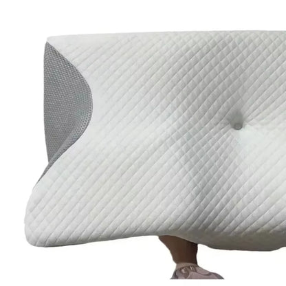 Sleep Memory Pillow Butterfly Memory Foam Neck Pillows Contoured Sleep for Neck Pain Relief Stomach Support Comfortable Pillow