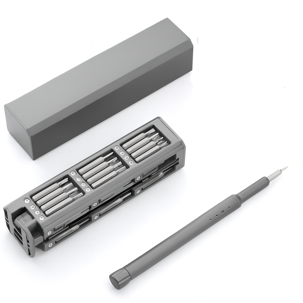 46 in 1 precision screwdriver set with specifications on a white background