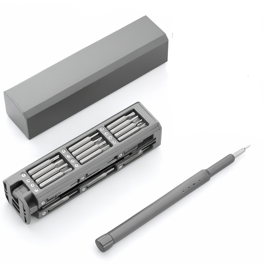 46 in 1 precision screwdriver set with specifications on a white background