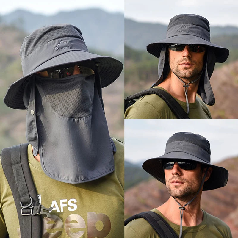 Stylish Fisherman's Bucket Hat for Men and Women - Quick Drying Sun Protection for Outdoor Adventures