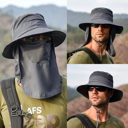 Stylish Fisherman's Bucket Hat for Men and Women - Quick Drying Sun Protection for Outdoor Adventures