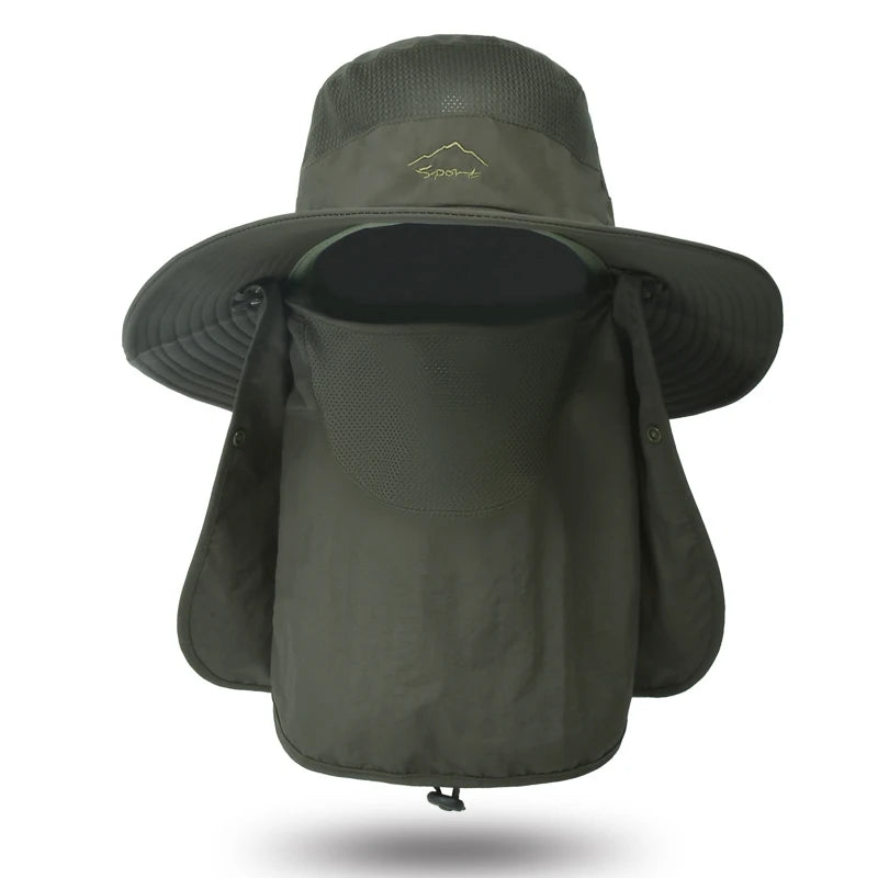 Stylish Fisherman's Bucket Hat for Men and Women - Quick Drying Sun Protection for Outdoor Adventures