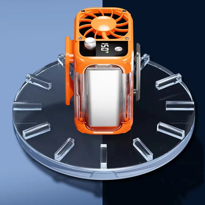 Experience Ultimate Comfort with the Mini High-Speed Bladeless Waist Fan - Your Perfect Outdoor Companion!