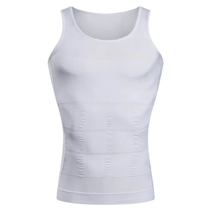 Transform Your Physique with Our Men's Slimming Compression Vest - Ultimate Waist Trainer for Weight Loss and Belly Control