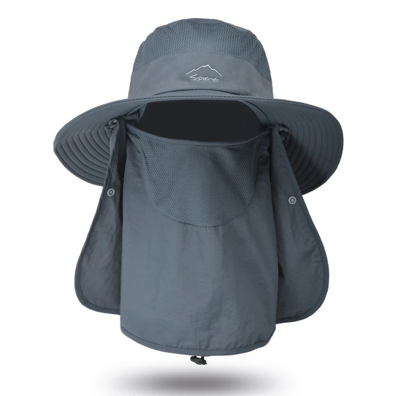 Stylish Fisherman's Bucket Hat for Men and Women - Quick Drying Sun Protection for Outdoor Adventures