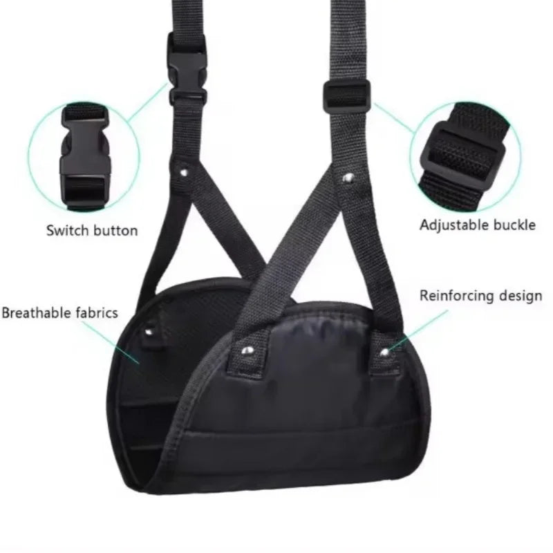 Ultimate Portable Adjustable Leg Hammock for Unmatched Comfort During Airplane, Office, and Car Travel