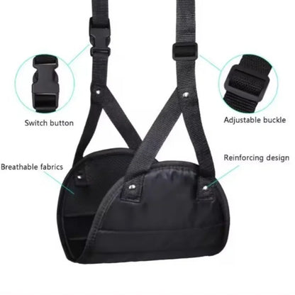 Ultimate Portable Adjustable Leg Hammock for Unmatched Comfort During Airplane, Office, and Car Travel