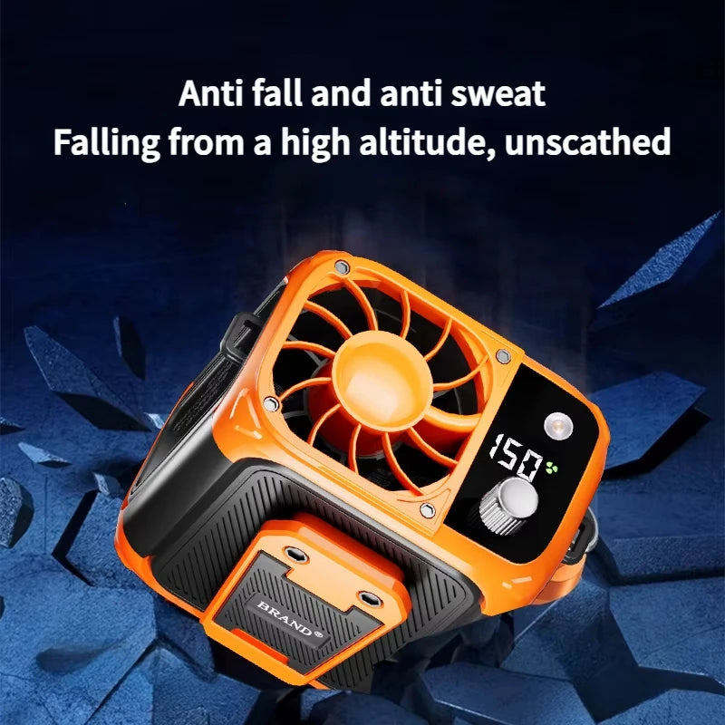 Experience Ultimate Comfort with the Mini High-Speed Bladeless Waist Fan - Your Perfect Outdoor Companion!