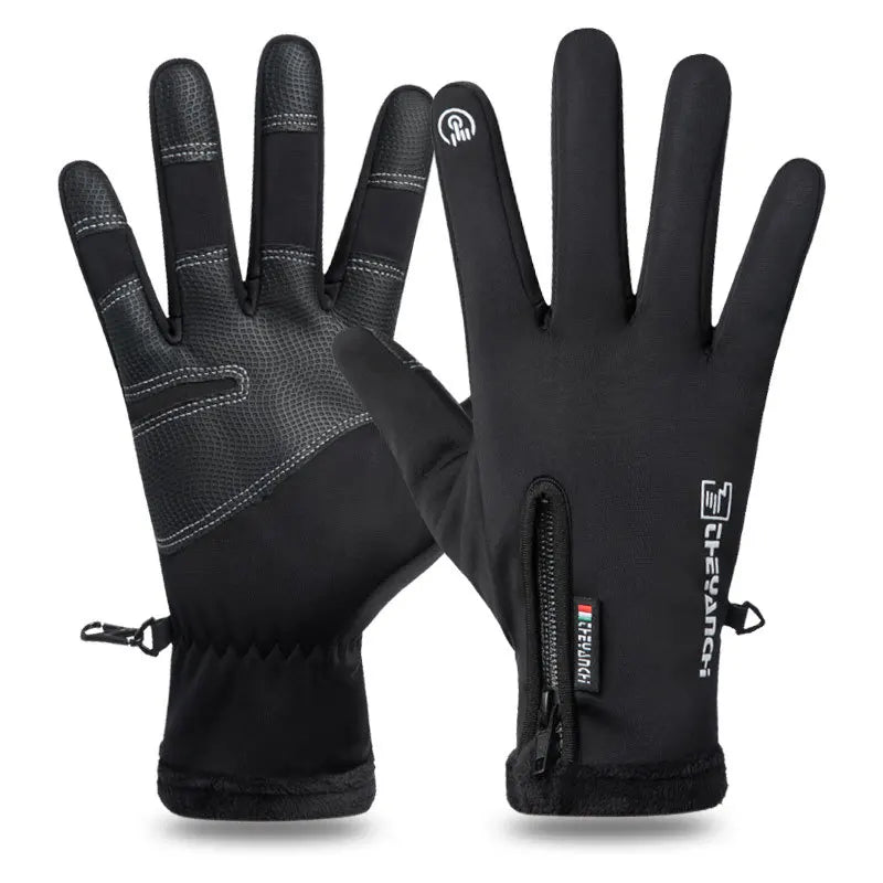 Waterproof winter gloves