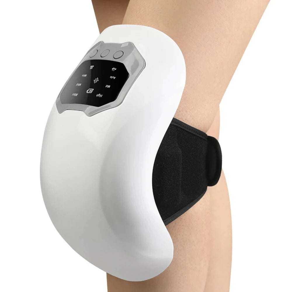 Experience Ultimate Relaxation with the 3-In-1 Wireless Knee Massager - Smart Air Pressure & Vibration for Targeted Relief