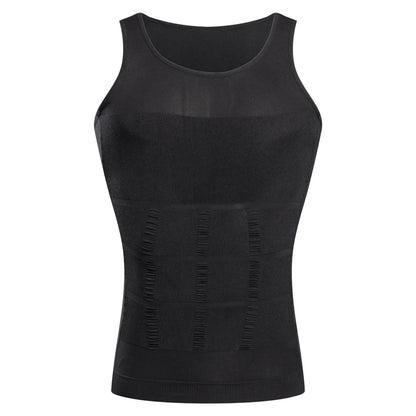 Transform Your Physique with Our Men's Slimming Compression Vest - Ultimate Waist Trainer for Weight Loss and Belly Control