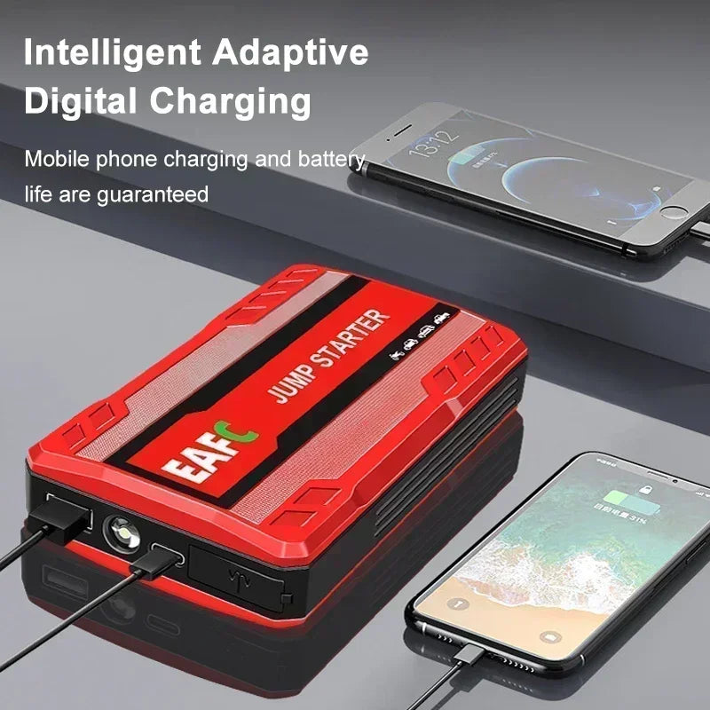 Car Jump Starter Battery Power Bank 600A Portable Emergency Starter Booster 12V Auto Starting Device for Petrol Vehicle Start