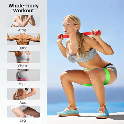 Ultimate Resistance Bands Set - Versatile Elastic Bands for Strength Training, Yoga, and Physical Therapy for All Fitness Levels