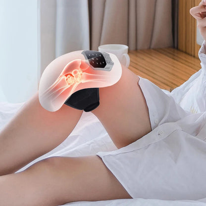Experience Ultimate Relaxation with the 3-In-1 Wireless Knee Massager - Smart Air Pressure & Vibration for Targeted Relief