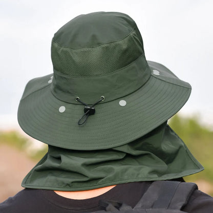 Stylish Fisherman's Bucket Hat for Men and Women - Quick Drying Sun Protection for Outdoor Adventures