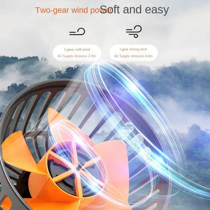 360° Adjustable 3-Head Car Fan