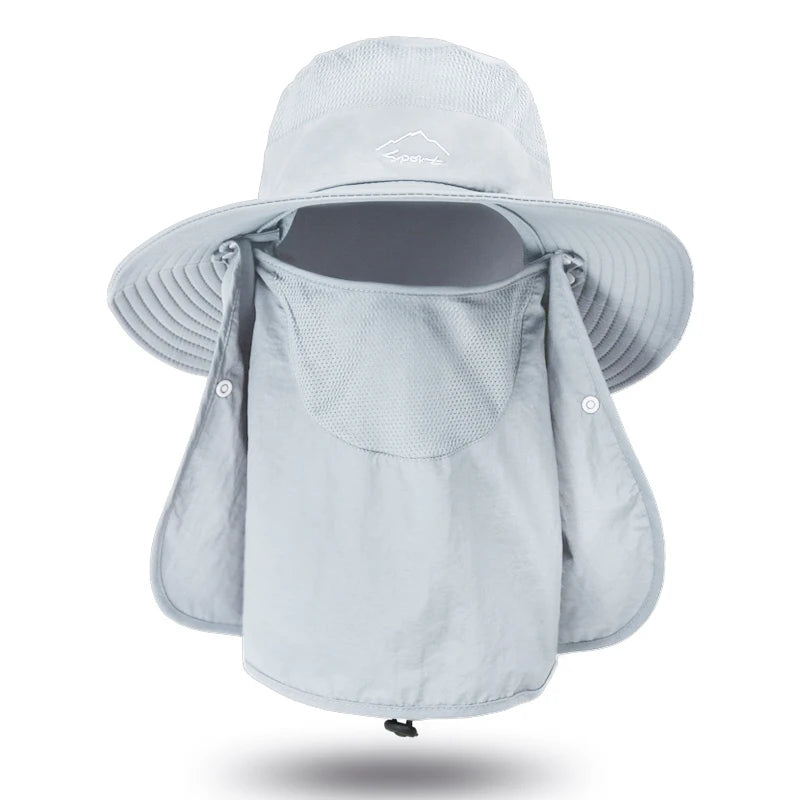 Stylish Fisherman's Bucket Hat for Men and Women - Quick Drying Sun Protection for Outdoor Adventures