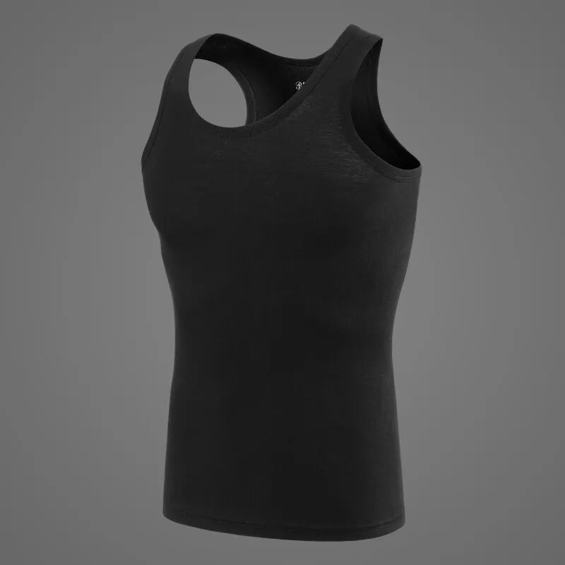 Elevate Your Workout with Our Comfortable Multi-Size Cotton Sleeveless Vest for Men and Teenagers