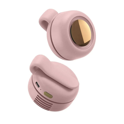 Stay Cool Anywhere with the MF019 Mini Whirlwind Portable Clip-On Fan - 3-Speed, Handsfree, and Rechargeable