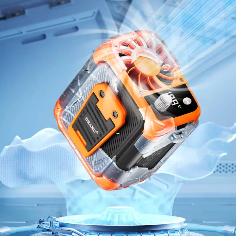 Experience Ultimate Comfort with the Mini High-Speed Bladeless Waist Fan - Your Perfect Outdoor Companion!