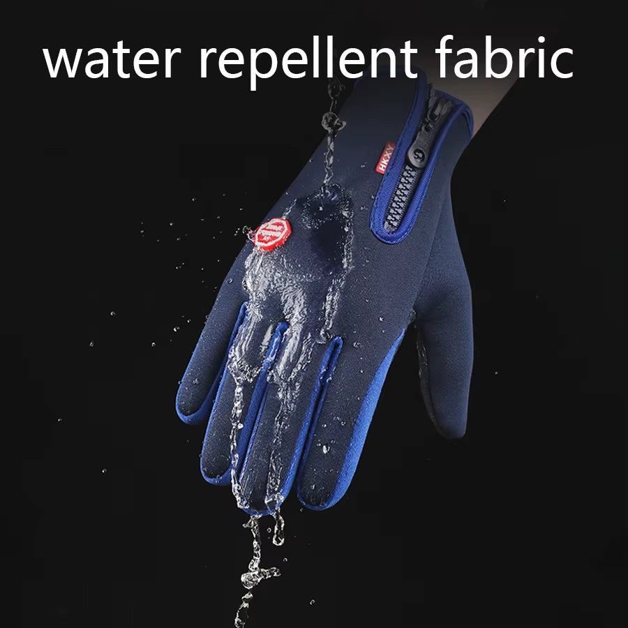 Outdoor Cycling Gloves, Bicycles for Warmth and anti Slip in Autumn and Winter