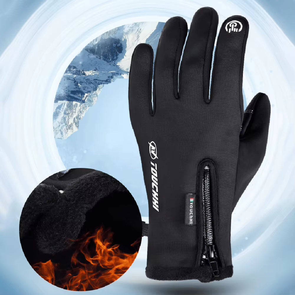 USB Touch Screen Gloves Heated Motorcycle Gloves Heating Thermal Gloves for Cycling Running Driving Hiking Walking for Women Men
