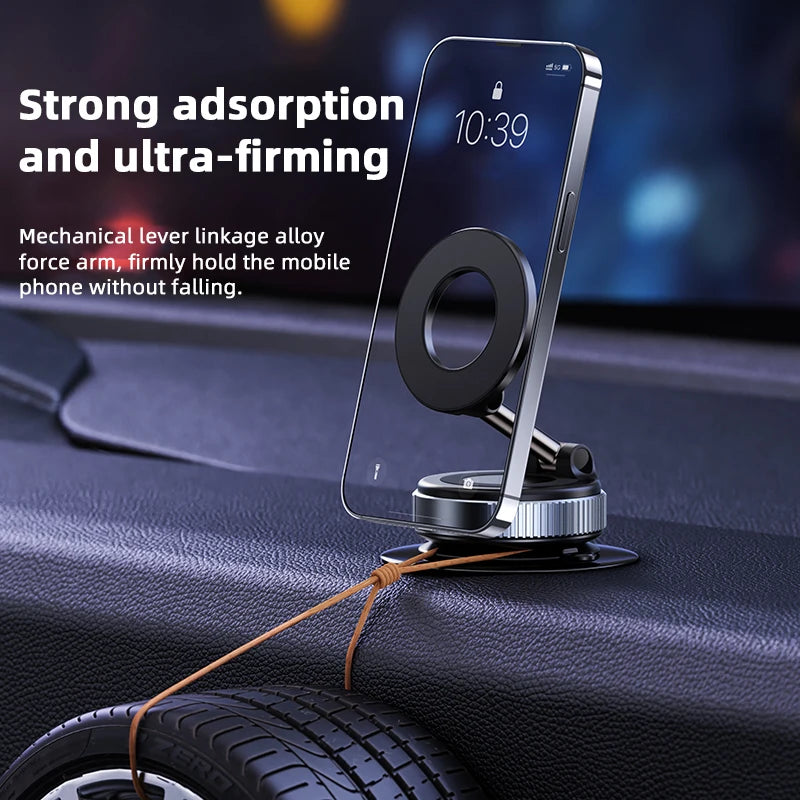 K007 Magnetic Phone Holder｜Three-Axis Rotation for Free Adjustment｜A Convenient Choice for Multiple Scenarios.