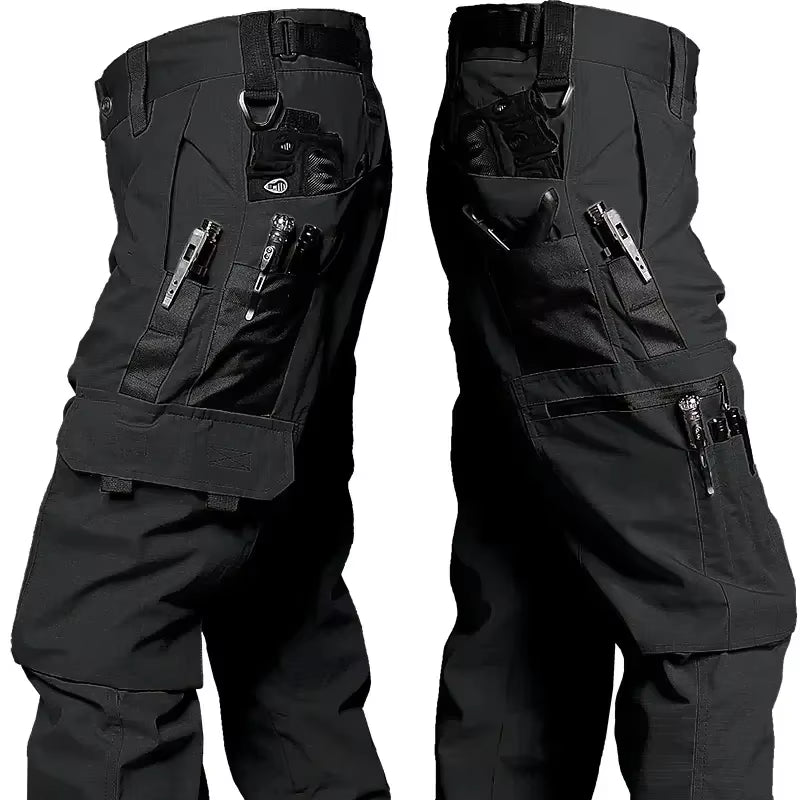 New Tactical Work Pants Men Outdoor Cargo Trousers Multi-Pocket Waterproof Pant Autumn Spring Outdoor Workwear Hiking Trousers