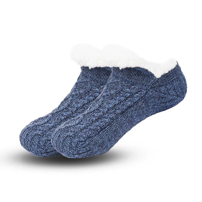 Super Warm Winter Non-Slip Floor Socks Women Men Snow Socks Sleep Carpet Slippers Socks Women Velvet Boot Unsiex Home Wear