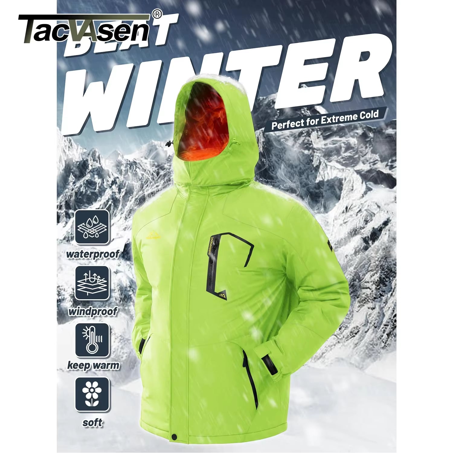 Fleece Lined Mountain Jacket
