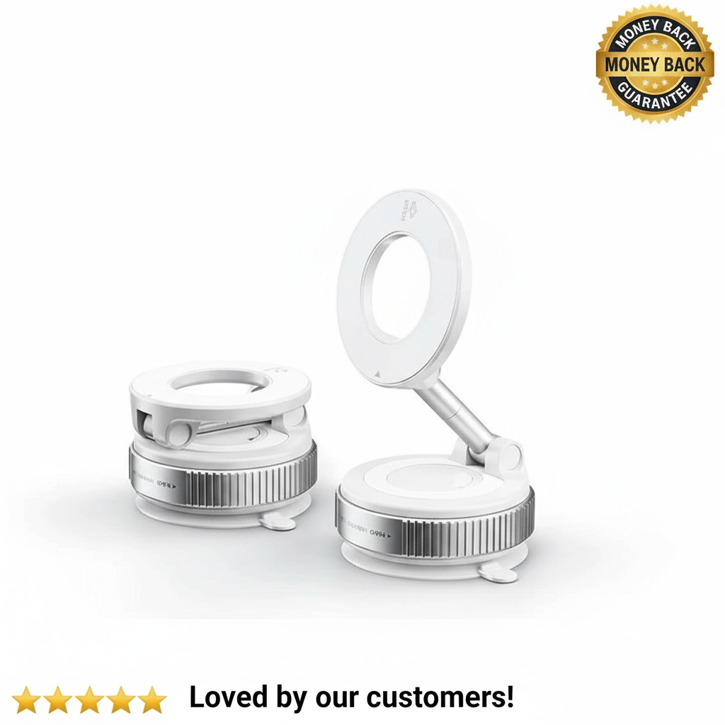 Magnetic Phone Holder with matching badge style